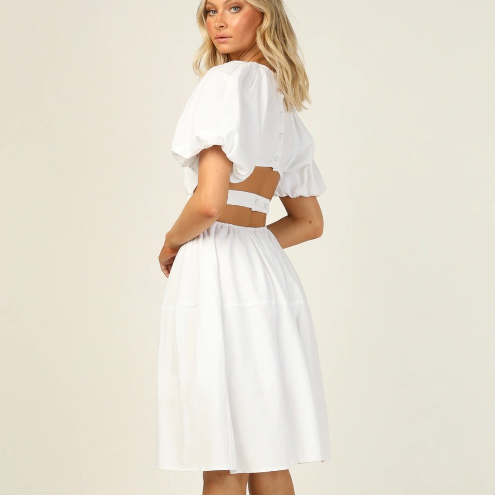 Runway Scout - Claudia White Dress- US Size 4
